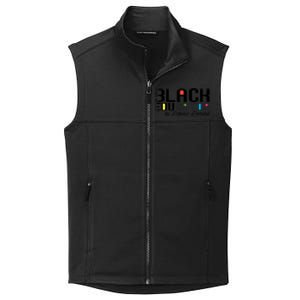 Black Educator By Popular Ded Black History Month Gift Collective Smooth Fleece Vest