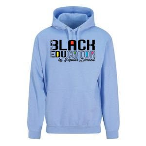 Black Educator By Popular Ded Black History Month Gift Unisex Surf Hoodie