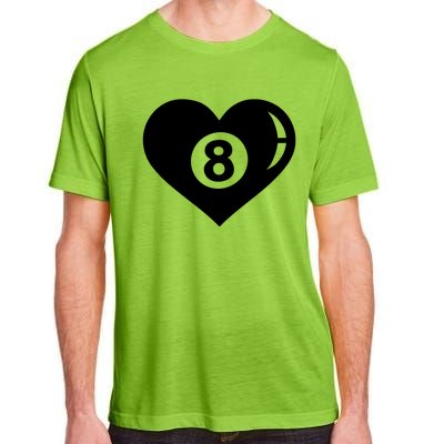 Billiards Eight Ball Gift Adult ChromaSoft Performance T-Shirt