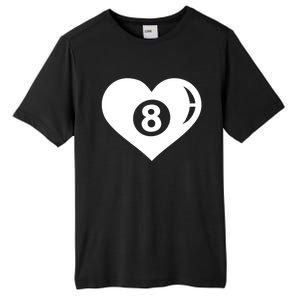 Billiards Eight Ball Gift Tall Fusion ChromaSoft Performance T-Shirt