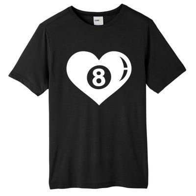 Billiards Eight Ball Gift Tall Fusion ChromaSoft Performance T-Shirt