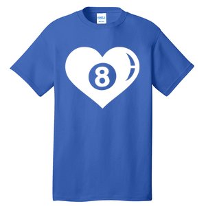 Billiards Eight Ball Gift Tall T-Shirt