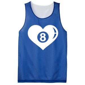 Billiards Eight Ball Gift Mesh Reversible Basketball Jersey Tank