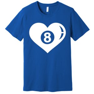 Billiards Eight Ball Gift Premium T-Shirt