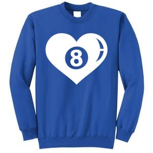 Billiards Eight Ball Gift Tall Sweatshirt