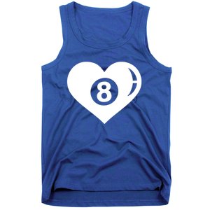 Billiards Eight Ball Gift Tank Top