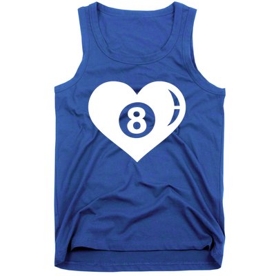 Billiards Eight Ball Gift Tank Top