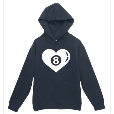 Billiards Eight Ball Gift Urban Pullover Hoodie