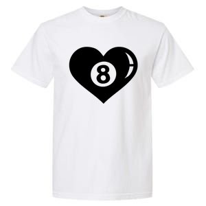 Billiards Eight Ball Gift Garment-Dyed Heavyweight T-Shirt