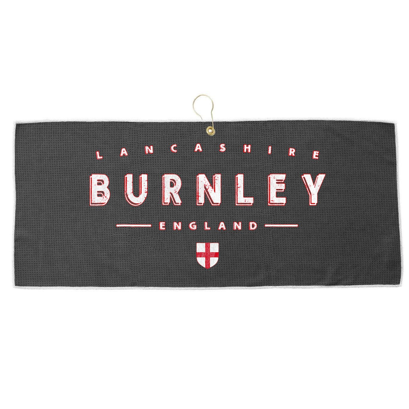Burnley England Burnley Large Microfiber Waffle Golf Towel