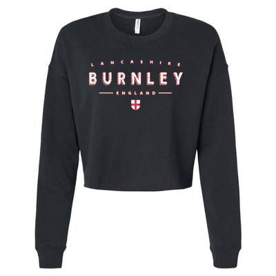 Burnley England Burnley Cropped Pullover Crew