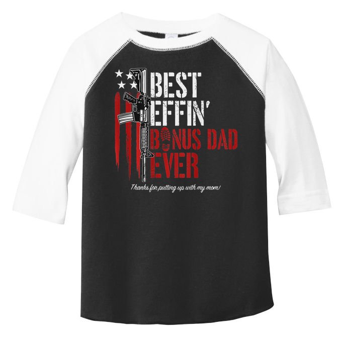 Best Effin' Bonus Dad Ever Toddler Fine Jersey T-Shirt
