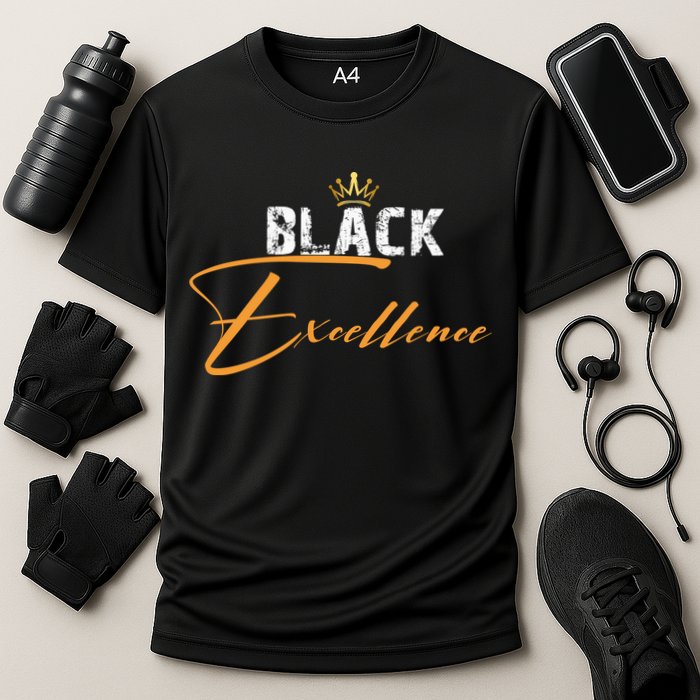 Black Excellence Cooling Performance Crew T-Shirt