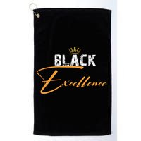 Black Excellence Golf Towel