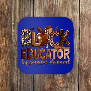 Black Educator By Popular Ded Black Teachers Meaningful Gift Coaster