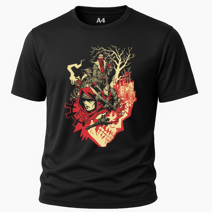 Blurry Eyes Cooling Performance Crew T-Shirt