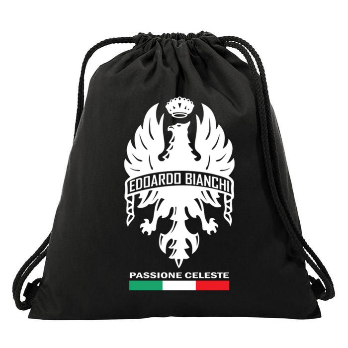 Bicycle Edoardo Bianchi Drawstring Bag