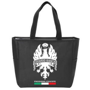 Bicycle Edoardo Bianchi Zip Tote Bag