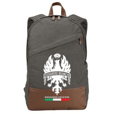 Bicycle Edoardo Bianchi Cotton Canvas Backpack