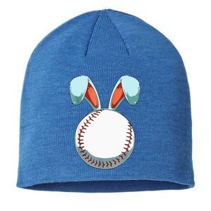 Baseball Easter Bunny Ears Easter Eggs Hunting Basket Sustainable Beanie