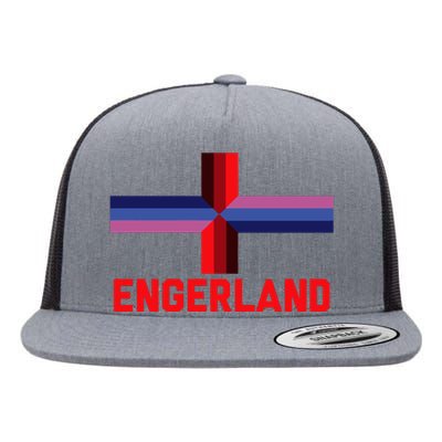 Balconyshirts Engerland Flat Bill Trucker Hat