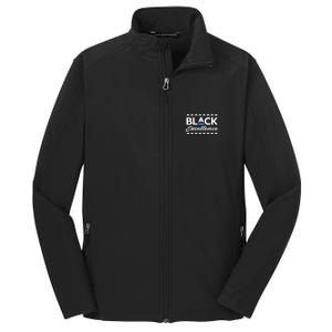 Black Excellence! Black Pride African American Gift Meaningful Gift Core Soft Shell Jacket