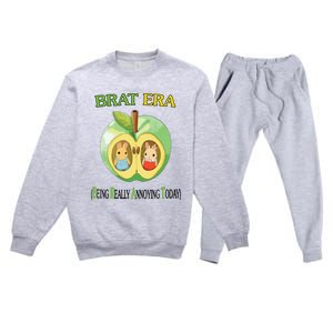 Brat Era Premium Crewneck Sweatsuit Set