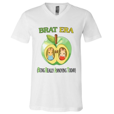 Brat Era V-Neck T-Shirt