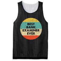 Bank Examiner Best Bank Examiner Ever Mesh Reversible Basketball Jersey Tank