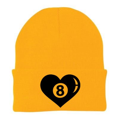 Billiards Eight Ball Gift Knit Cap Winter Beanie