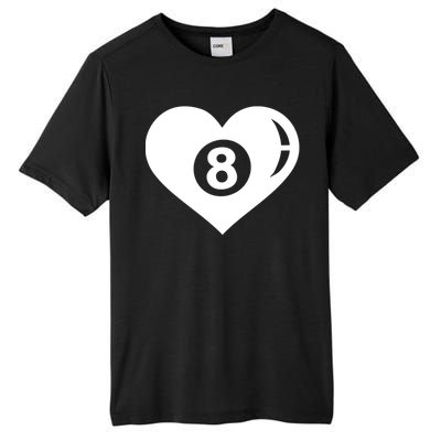 Billiards Eight Ball Gift Tall Fusion ChromaSoft Performance T-Shirt