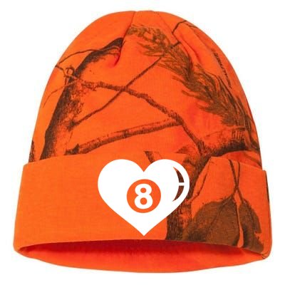 Billiards Eight Ball Gift Kati Licensed 12" Camo Beanie