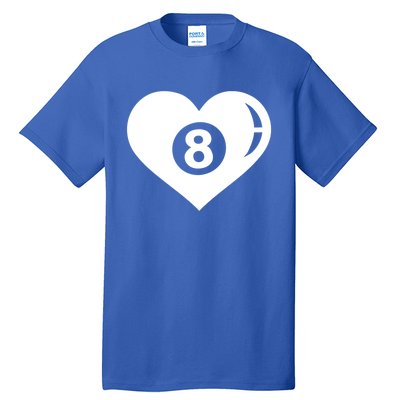 Billiards Eight Ball Gift Tall T-Shirt