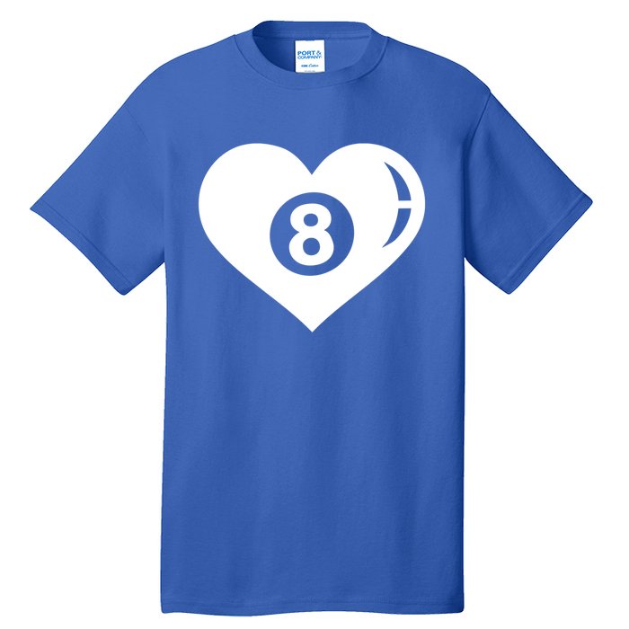 Billiards Eight Ball Gift Tall T-Shirt