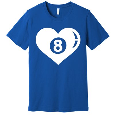 Billiards Eight Ball Gift Premium T-Shirt