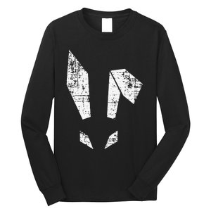 Bad Easter Bunny Geometric Grunge Look Woman Long Sleeve Shirt