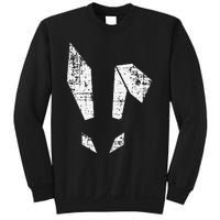 Bad Easter Bunny Geometric Grunge Look Woman Sweatshirt