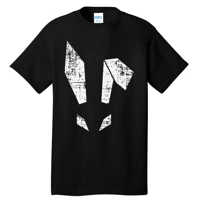 Bad Easter Bunny Geometric Grunge Look Woman Tall T-Shirt