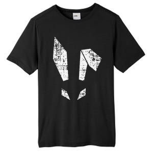 Bad Easter Bunny Geometric Grunge Look Woman Tall Fusion ChromaSoft Performance T-Shirt