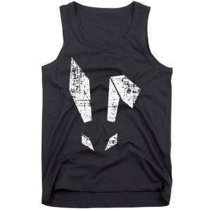 Bad Easter Bunny Geometric Grunge Look Woman Tank Top