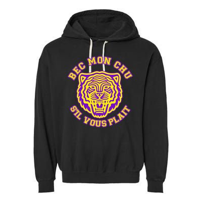 Bec Mon Chu S'il Vous Plait Tiger Garment-Dyed Fleece Hoodie
