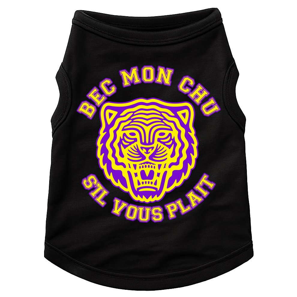 Bec Mon Chu S'il Vous Plait Tiger Doggie Tank