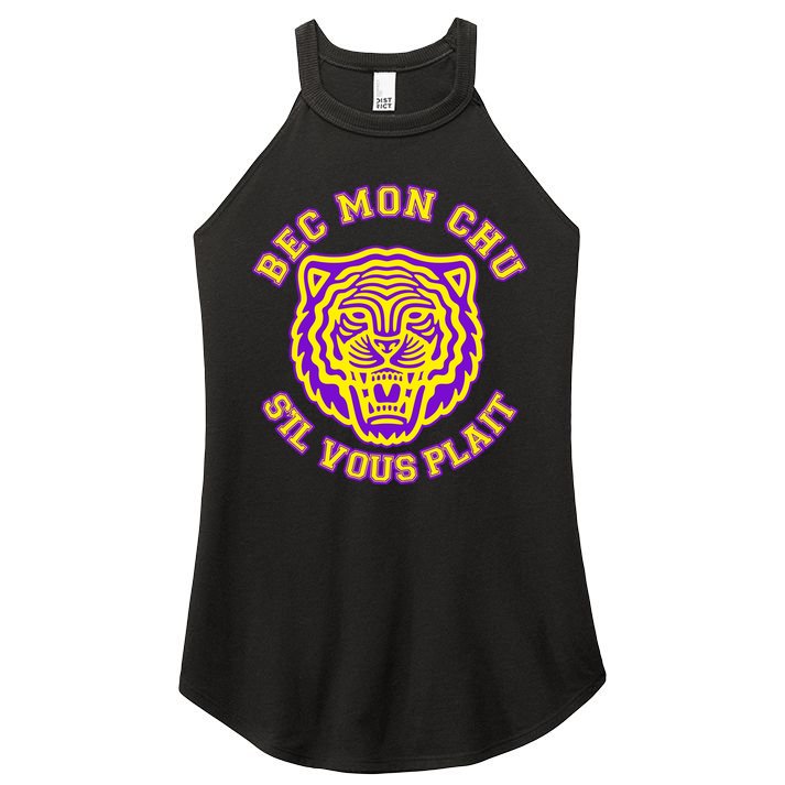 Bec Mon Chu S'il Vous Plait Tiger Women's Perfect Tri Rocker Tank