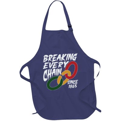 Breaking Every Chain Since 1865 Full-Length Apron With Pockets