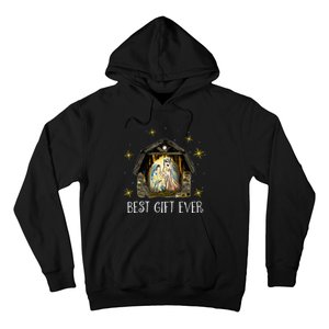 Best Ever Christmas Cool Jesus Nativity Scene Christian  Hoodie