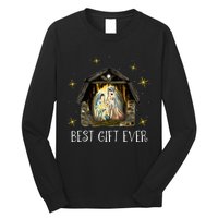 Best Ever Christmas Cool Jesus Nativity Scene Christian  Long Sleeve Shirt