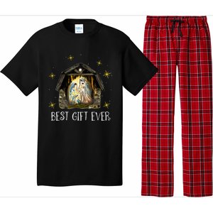 Best Ever Christmas Cool Jesus Nativity Scene Christian  Pajama Set