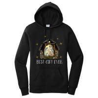 Best Ever Christmas Cool Jesus Nativity Scene Christian  Women's Pullover Hoodie