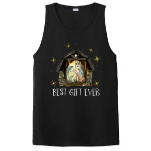 Best Ever Christmas Cool Jesus Nativity Scene Christian  PosiCharge Competitor Tank