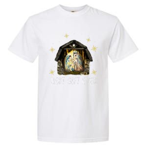 Best Ever Christmas Cool Jesus Nativity Scene Christian  Garment-Dyed Heavyweight T-Shirt